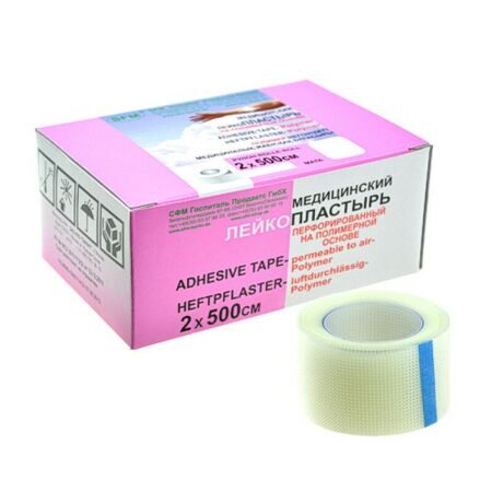 Пластырь SFM Plaster полимерный 2 см 5 м 18 шт