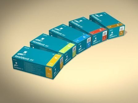 Перчатки Texident PF диагностические латексные неопудренные