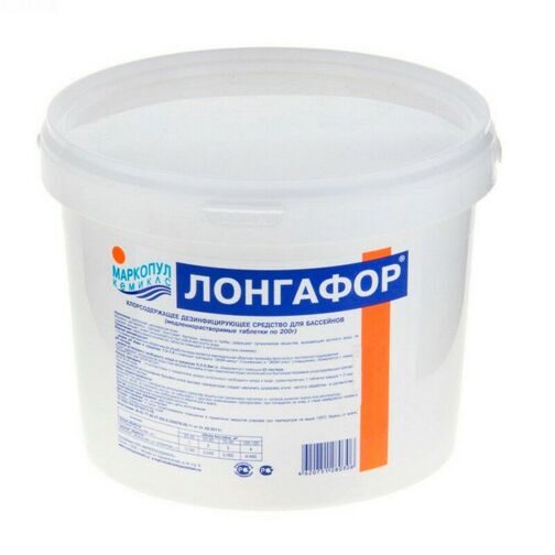 Лонгафор медленный хлор таблетка 200 г 30 кг