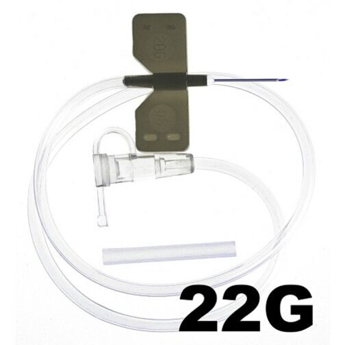 Игла-бабочка SFM LUER 22G (0,70х19мм) 100 шт