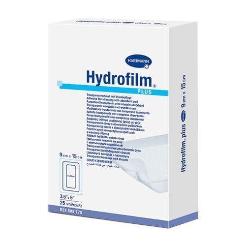 Hydrofilm® plus / Гидрофилм плюс прозрачная повязка с впитывающей подушечкой