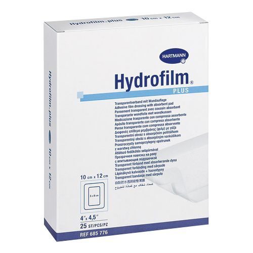 Hydrofilm® plus / Гидрофилм плюс прозрачная повязка с впитывающей подушечкой