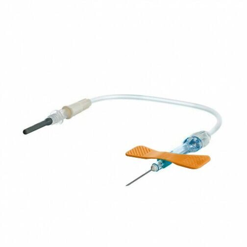 Игла-бабочка c адаптером Safety 25G 3/4" 0,5х19 мм 50 шт