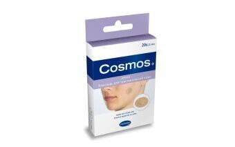 Cosmos Soft - Пластырь эластичный, на нетканой основе, круглый, 20 шт., 2,2 см