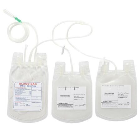 Мешок для крови тройной Green Cross Medical CPDA-1 450/450/300 мл 3 шт