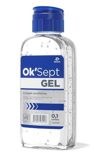 Средство дезинфицирующее Ok’Sept Gel 100мл