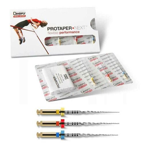Протейпер ProTaper Next Assortment X1-X3/25 мм машинные файлы NiTi с переменной конусностью 3 шт